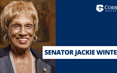 Senator Jackie Winters, Corban’s 2019 DHL Recipient, Passes at Age 82