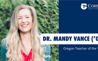 Corban Alum Mandy Vance Named Oregon Teacher of the Year