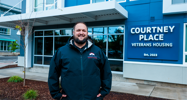 Corban Alum Andrew Holbert Serves Veterans as Executive Director of Newly Opened Courtney Place 