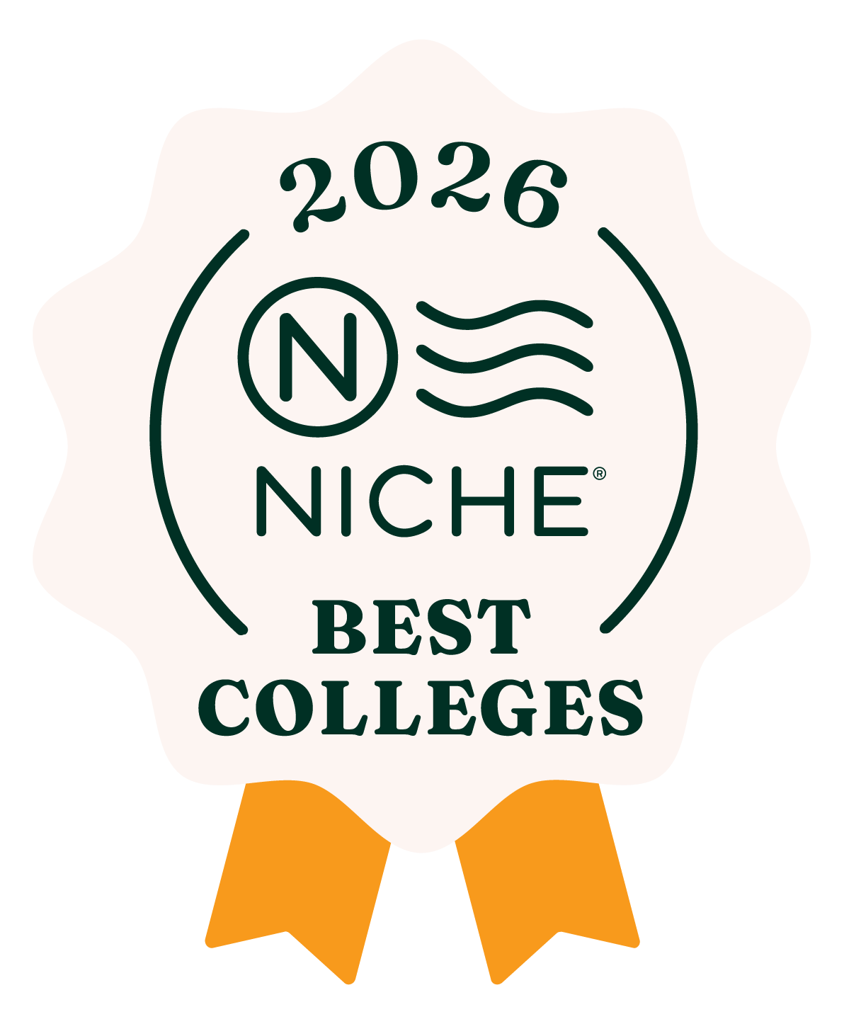 Niche 2026 Best Colleges Badge