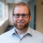 Portrait of Dr. Clinton Knaus, Assistant Professor of Chemistry