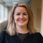 Portrait of Dr. Sarah Comstock, Professor of Biology