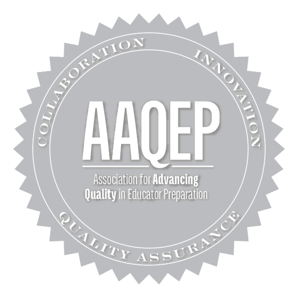 Association for Advancing Quality in Educator Preparation seal