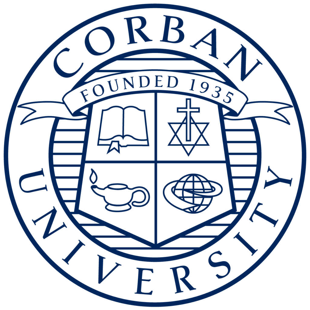 Official Academic Seal of Corban University, Founded in 1935