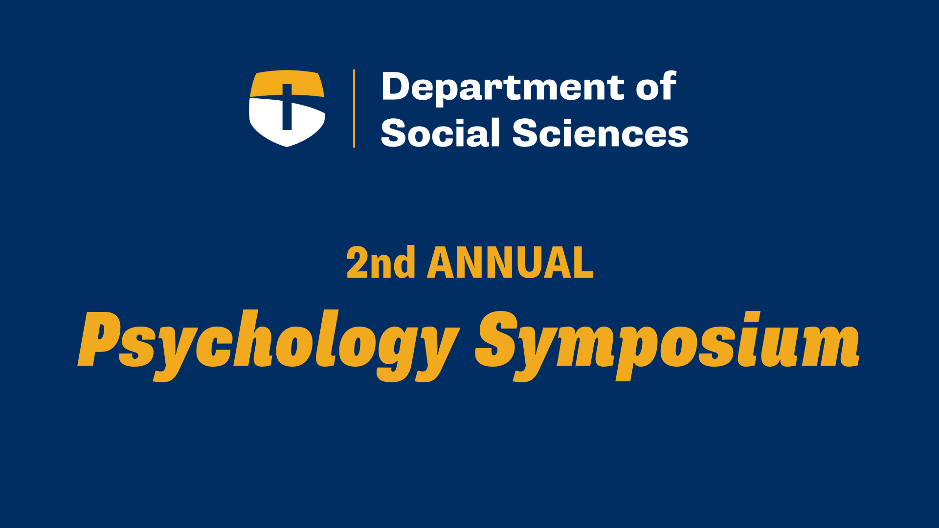 Psychology Symposium