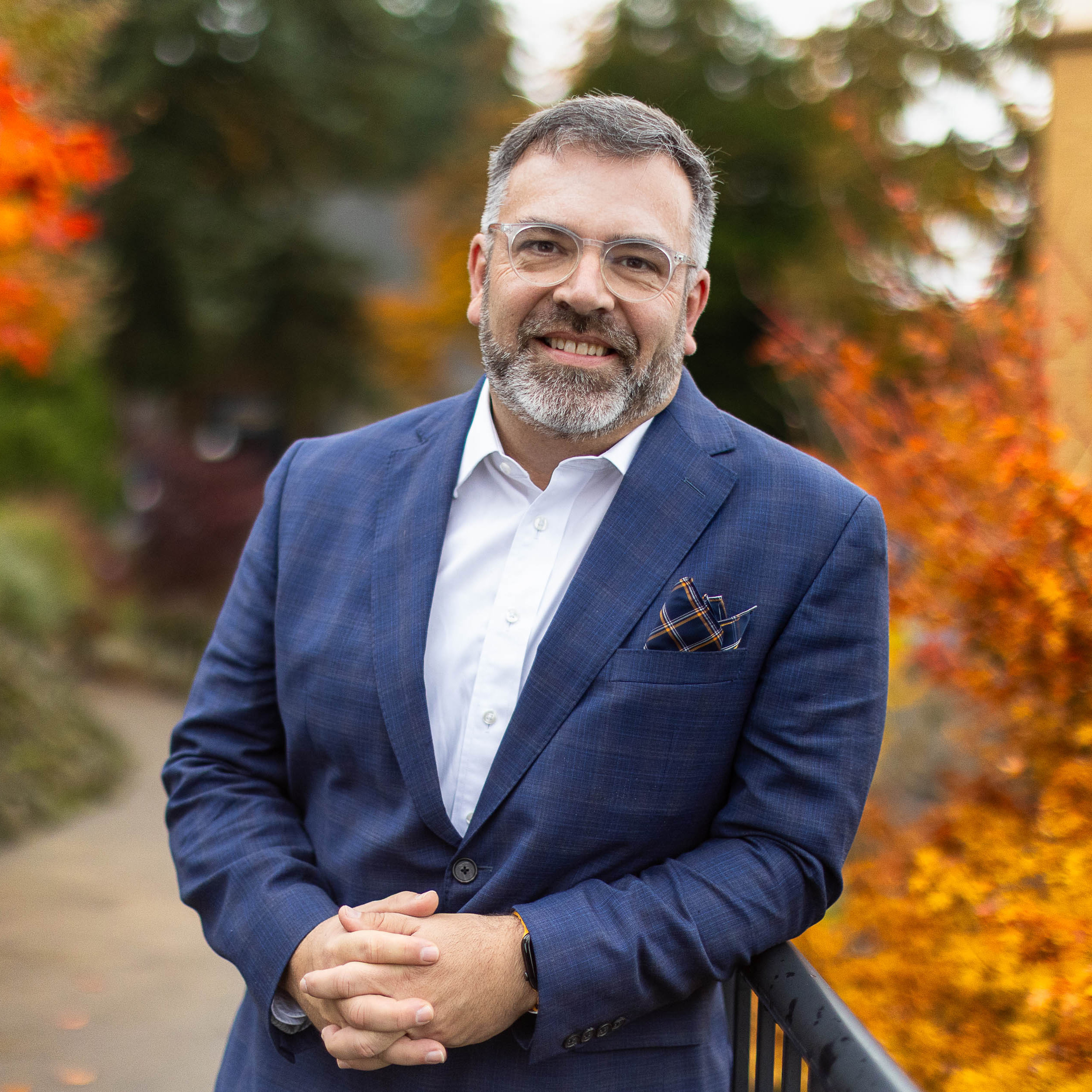 Portrait of Dr. John Mark Yeats, Corban University President