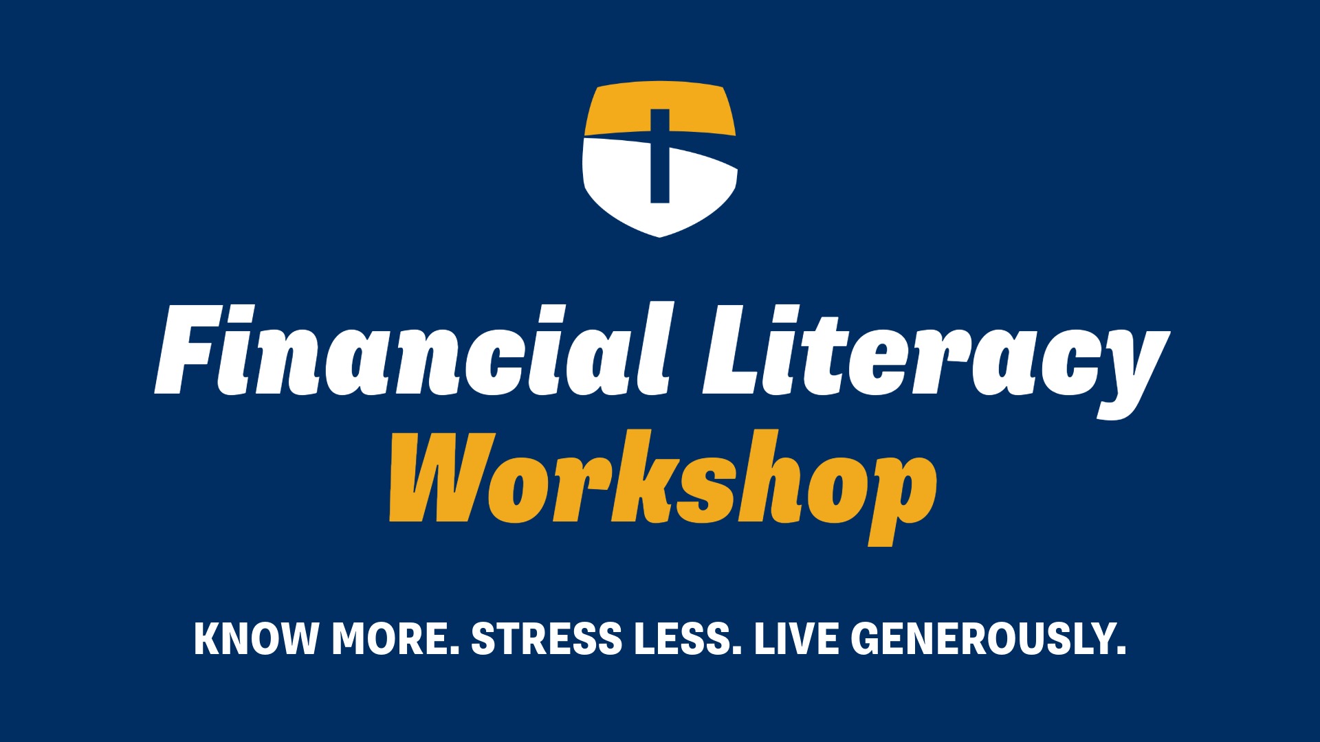 Financing School Workshop
