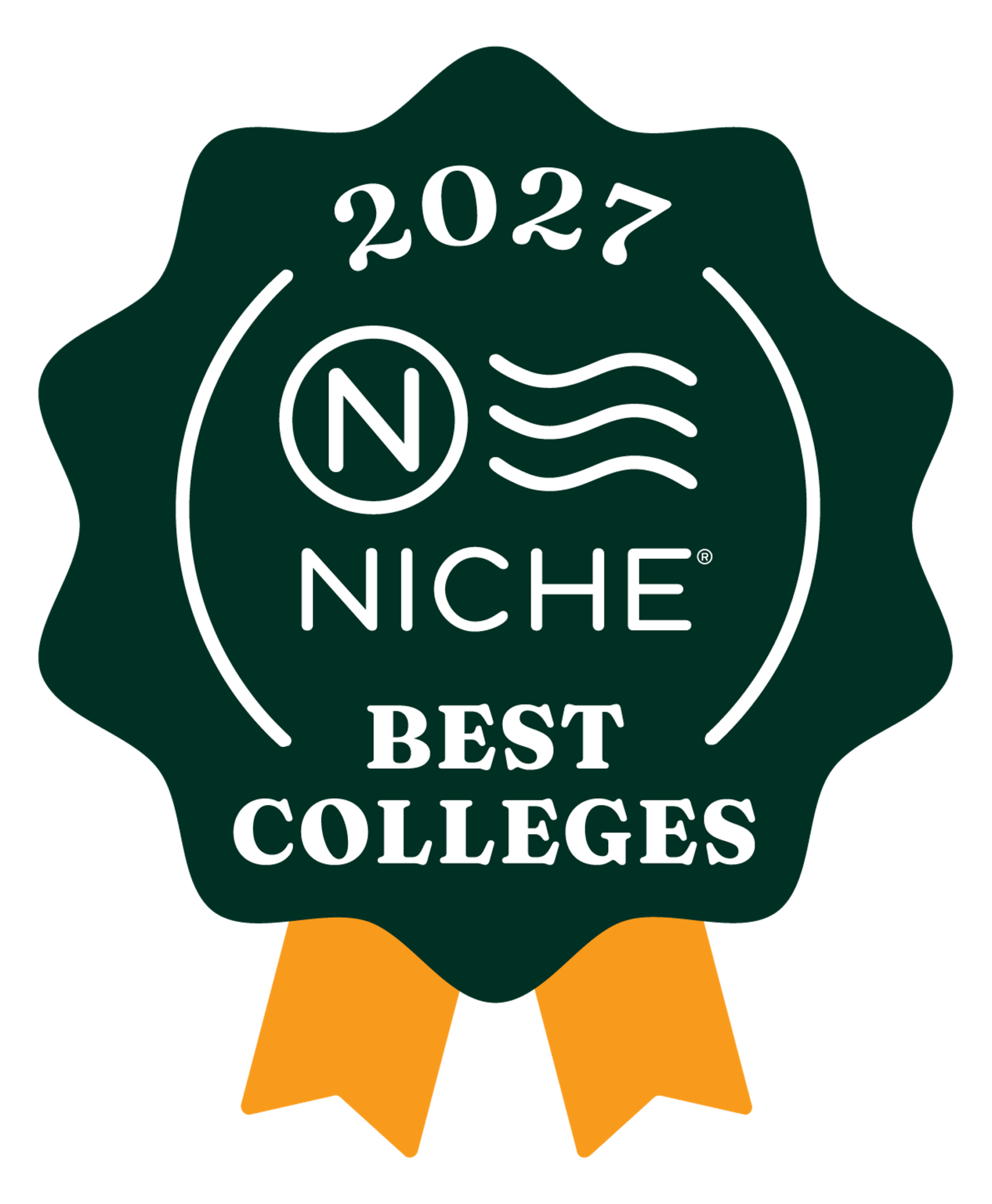 Niche 2027 Best Colleges Badge